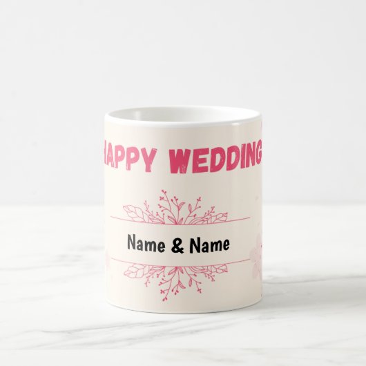 Mug Heureux mariage (Centre)