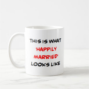 Mug heureux marié