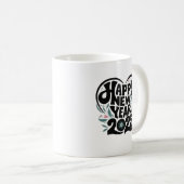 Mug heureux nouvel an 2025 (Devant droit)