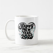 Mug heureux nouvel an 2025 (Gauche)