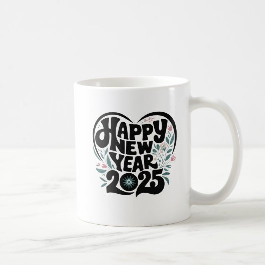 Mug heureux nouvel an 2025 (Droite)