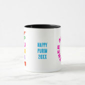 Mug HEUREUX PURIM Esther 4:14 Pour Un Temps Tel Que Ce (Centre)