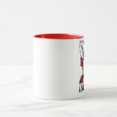 Mug Heureux Rabbit bonheur a l'air bon sur vous (Centre)