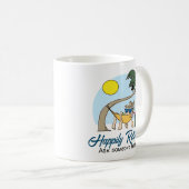 Mug Heureux Retraité - Demandez à quelqu'un d'autre Ha (Devant droit)