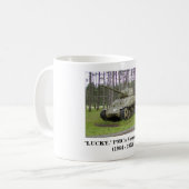 Mug + "Heureux, Sherman Tank de PMC (Devant gauche)