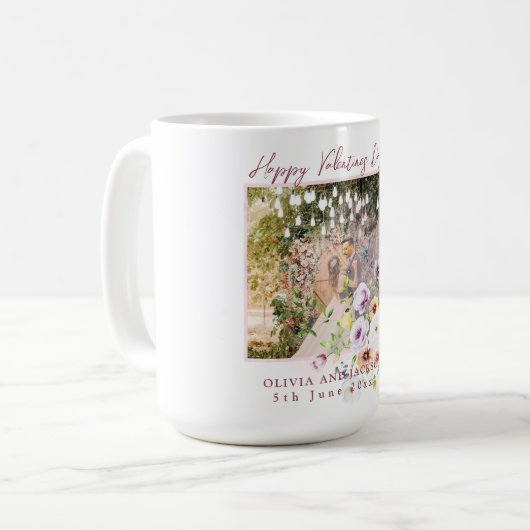 Mug Heureux toujours après le script Personnaliser pho (Devant gauche)