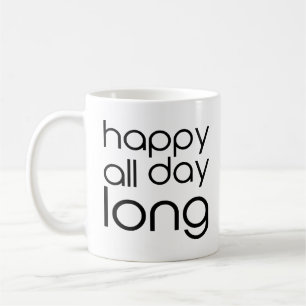 Mug Heureux toute la journée Simple Bonne humeur Insp