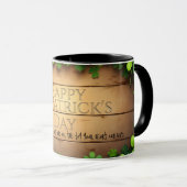 Mug Heureux voeux de la Saint-Patrick 🍀 (Devant droit)