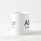 Mug heutzutage jeder casquette d'Abitur ! (Centre)