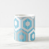 Mug Hexagones d'hiver et rayures (Centre)