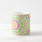 Mug Hexagons lunaires, boho (Centre)