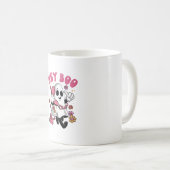 Mug Hey Boo - Fantôme Groovy Halloween (Devant droit)