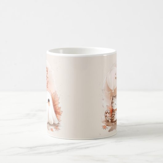Mug Hey Boo-tiful Ghost - Sweet Halloween & Fall Charm (Centre)