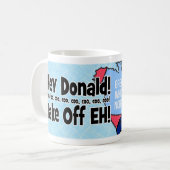 Mug Hey Donald Enlève EH ! (Devant gauche)