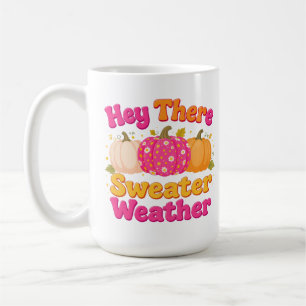 Mug Hey There Sweather Citrouille Automne