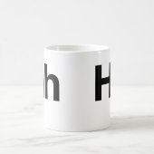 Mug Hh helvetica (Centre)