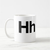 Mug Hh helvetica (Gauche)