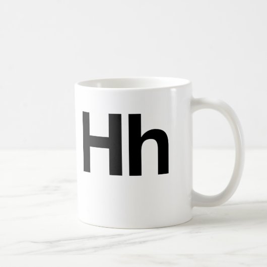 Mug Hh helvetica (Droite)