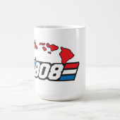Mug HI808 Fierté d'Hawaii Graphique avec une Atmosphèr (Centre)