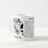Mug Hibbard, l'origine, la signification et la crête (Devant gauche)