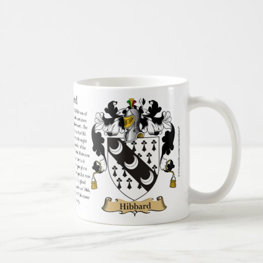 Mug Hibbard, l'origine, la signification et la crête (Droite)