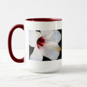 Mug Hibiscus blanc (Gauche)