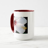 Mug Hibiscus blanc (Devant gauche)