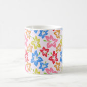Mug Hibiscus Coloré, Motif De Fleurs (Centre)