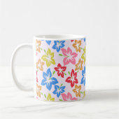 Mug Hibiscus Coloré, Motif De Fleurs (Gauche)