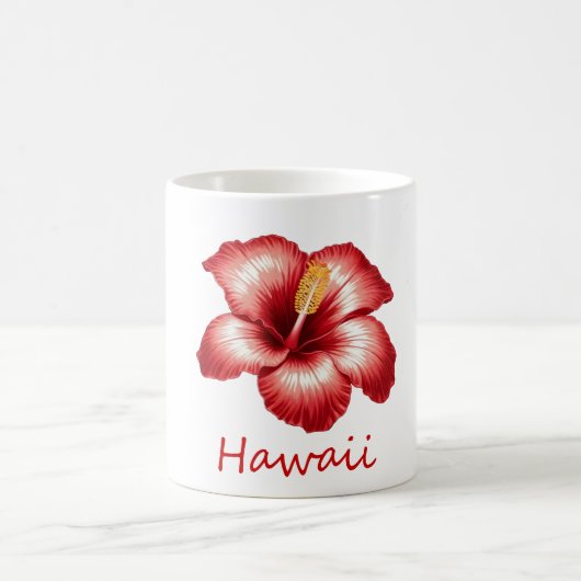 Mug hibiscus d'Orange (Centre)