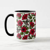 Mug Hibiscus et colibris (Gauche)