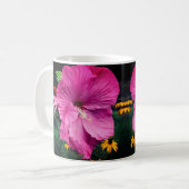 Mug Hibiscus Et Fleurs Amis Du Jardin (Devant gauche)