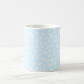 Mug Hibiscus Floral Bleu Clair (Centre)