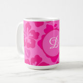 Mug hibiscus hawaii tropical (Devant gauche)