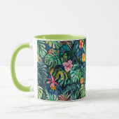 Mug Hibiscus Monstera Jungle (Gauche)