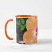 Mug Hibiscus orange Joyeuse fête des Mères (Gauche)