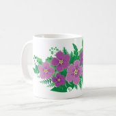 Mug Hibiscus pourpre (Devant gauche)