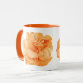 Mug Hibiscus Rosa double pétale jaune (Devant gauche)