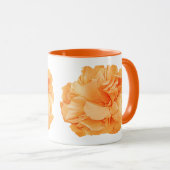 Mug Hibiscus Rosa double pétale jaune (Devant droit)