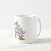 Mug hibiscus rose (Devant droit)