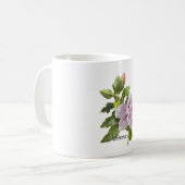 Mug hibiscus rose (Devant gauche)