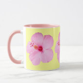 Mug Hibiscus rose Fleur tropicale (Gauche)