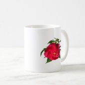 Mug Hibiscus rose foncé (Devant droit)