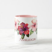 Mug Hibiscus rose Tropical (Centre)