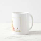 Mug Hibiscus tropical Ananas floral (Devant droit)