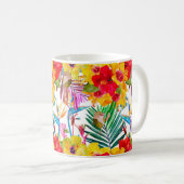 Mug Hibiscus tropical Motif d'été (Devant droit)