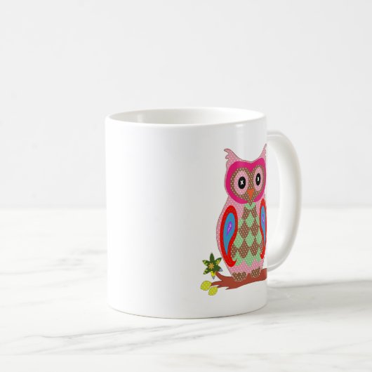 Mug Hibou (Devant droit)