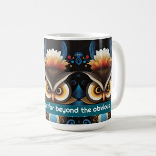 Mug Hibou 6 Des yeux vigilants voient bien au-delà de