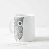 Mug Hibou abstrait (Devant gauche)