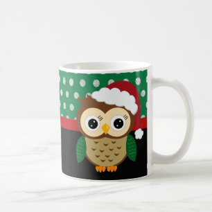 Mug Hibou adorable de Noël